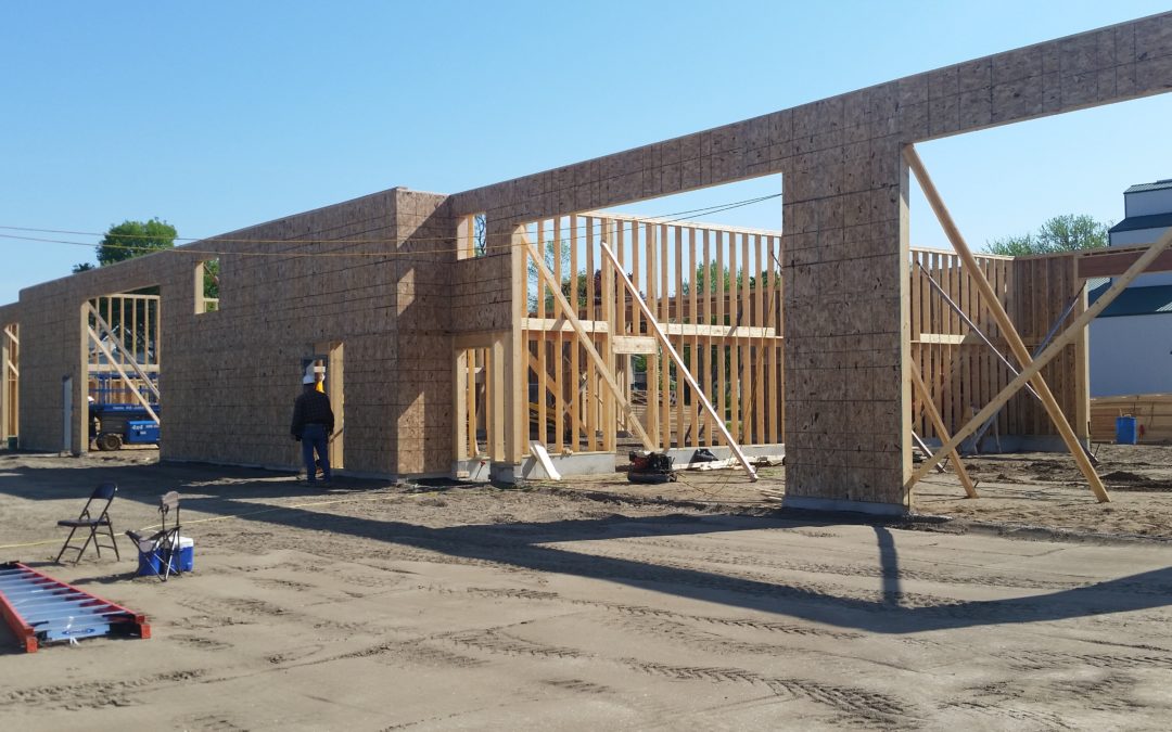 Waterville Maintenance Facility’s Walls Are Up!