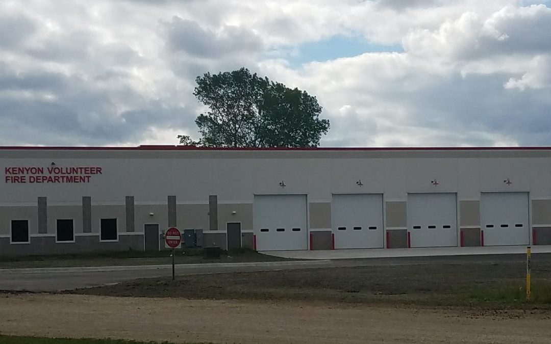 Kenyon Volunteer Fire Department is Almost Done!